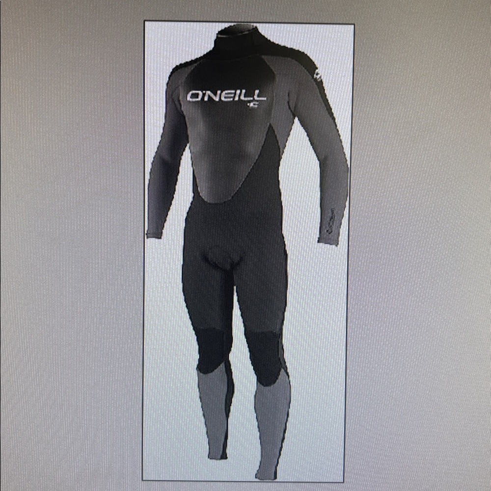 O'Neill Epic 4/3mm gbs up ultra flex Wetsuit Black Gray New ab1816